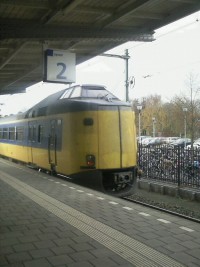 foto intercity stopt in Harderwijk