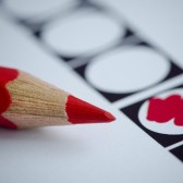 verkiezingen rood potlood