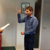 Peter van Dijken legt de eed af